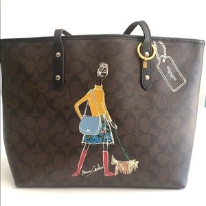 Coach Sig LE Bonnie Cashin City Zip Tote EUC
